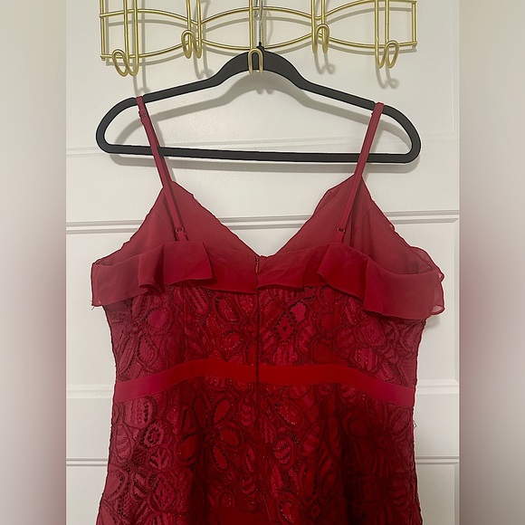 Red Adelyn Rae Dress - Picture 2 of 5